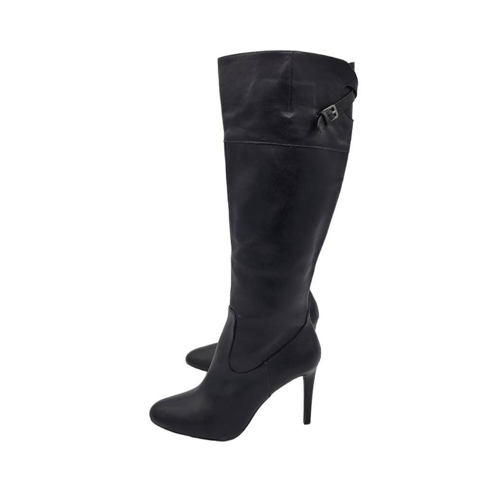 Lauren Ralph Lauren Halina Leather Knee High Boots